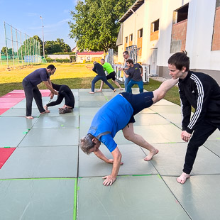 Juli 2025:<br />Outdoor-Training